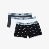 3-Pak Krokodille Print Trunks