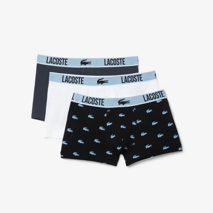 3-Pak Krokodille Print Trunks