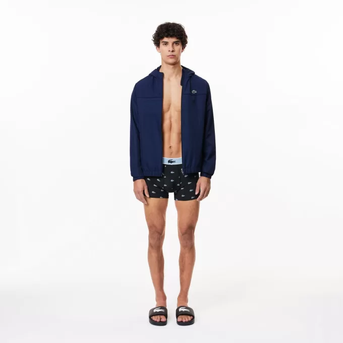 3-Pak Krokodille Print Trunks