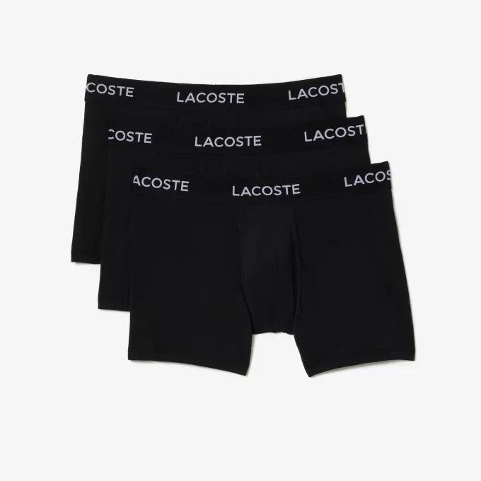 3-pak Plain Microfiber Boxers