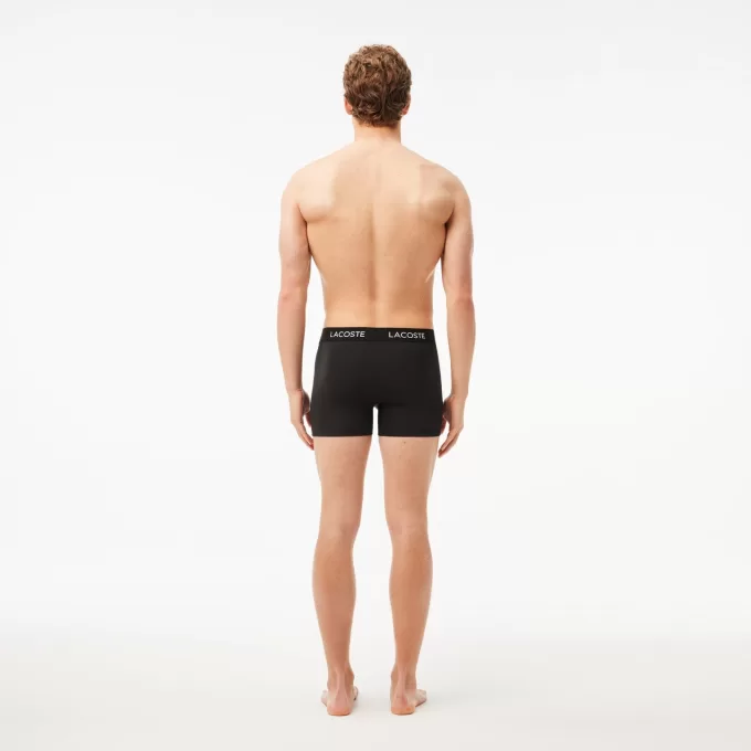 3-pak Plain Microfiber Boxers