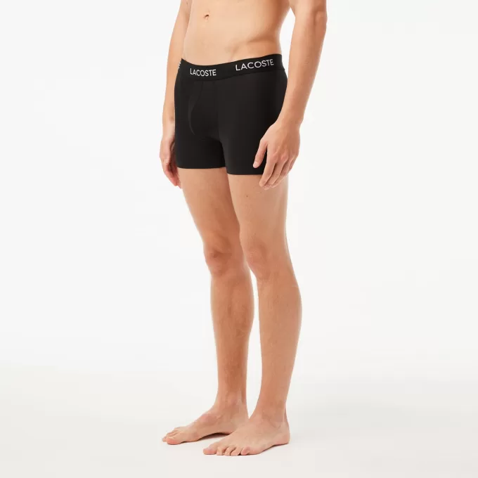 3-pak Plain Microfiber Boxers