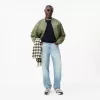 3D strikket kashmir sweater med rund hals