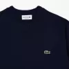 3D strikket kashmir sweater med rund hals