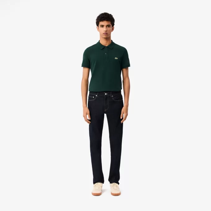 5-lommers slim fit indigo jeans
