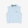 Ærmeløs Stretch Mini Piqué Polo Shirt