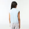 Ærmeløs Stretch Mini Piqué Polo Shirt