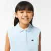Ærmeløs Stretch Mini Piqué Polo Shirt