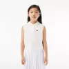 Ærmeløs Stretch Mini Piqué Polo Shirt