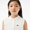 Ærmeløs Stretch Mini Piqué Polo Shirt