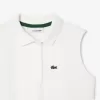 Ærmeløs Stretch Mini Piqué Polo Shirt