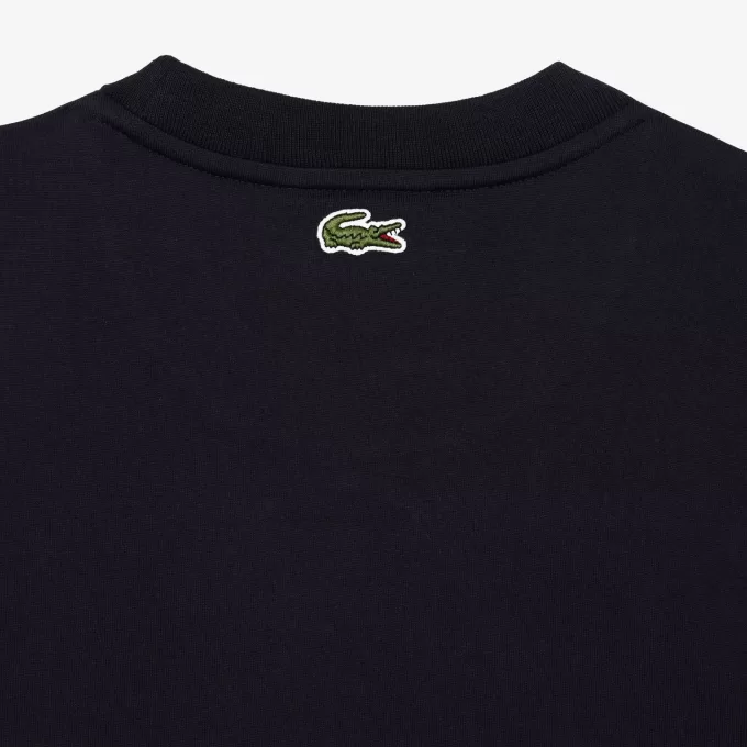 Afslappet pasform Quilted Badge Jersey T-shirt