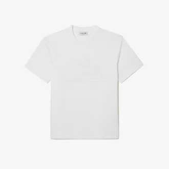Afslappet pasform Quilted Badge Jersey T-shirt