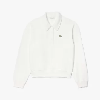 Afslappet pasform Terry Knit Polo Sweatshirt
