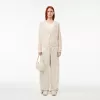 Afslappet pasform V-hals uld cardigan