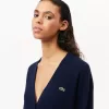 Afslappet pasform V-hals uld cardigan