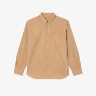 Afslappet pasform Washed Effect Poplin skjorte