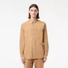 Afslappet pasform Washed Effect Poplin skjorte