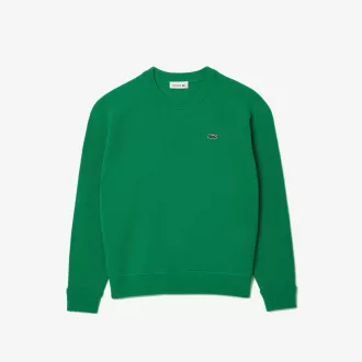 Afslappet pasform carded uld mossøm sweater