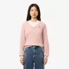 Afslappet pasform carded uld mossøm sweater