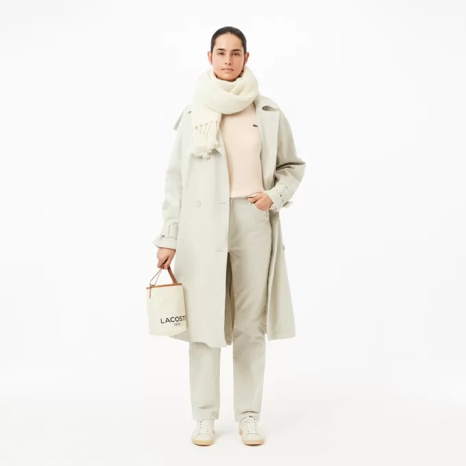 Afslappet pasform carded uld mossøm sweater