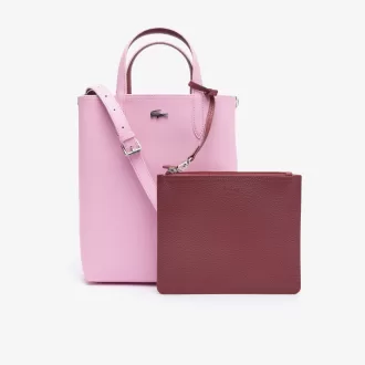 Anna Vendbar Coated Canvas Tote Bag til kvinder