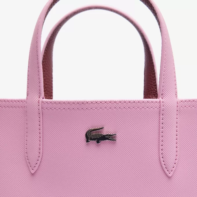Anna Vendbar Coated Canvas Tote Bag til kvinder