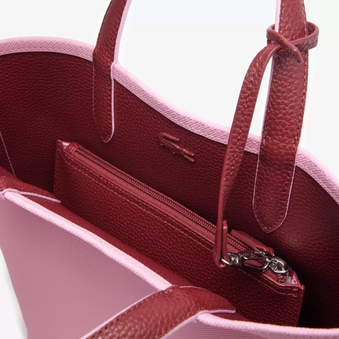 Anna Vendbar Coated Canvas Tote Bag til kvinder