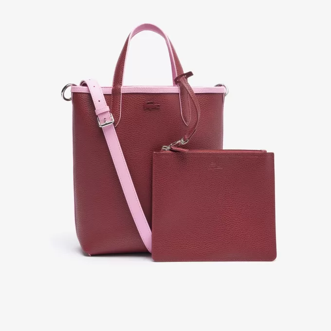 Anna Vendbar Coated Canvas Tote Bag til kvinder
