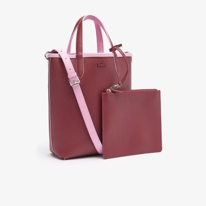 Anna Vendbar Coated Canvas Tote Bag til kvinder
