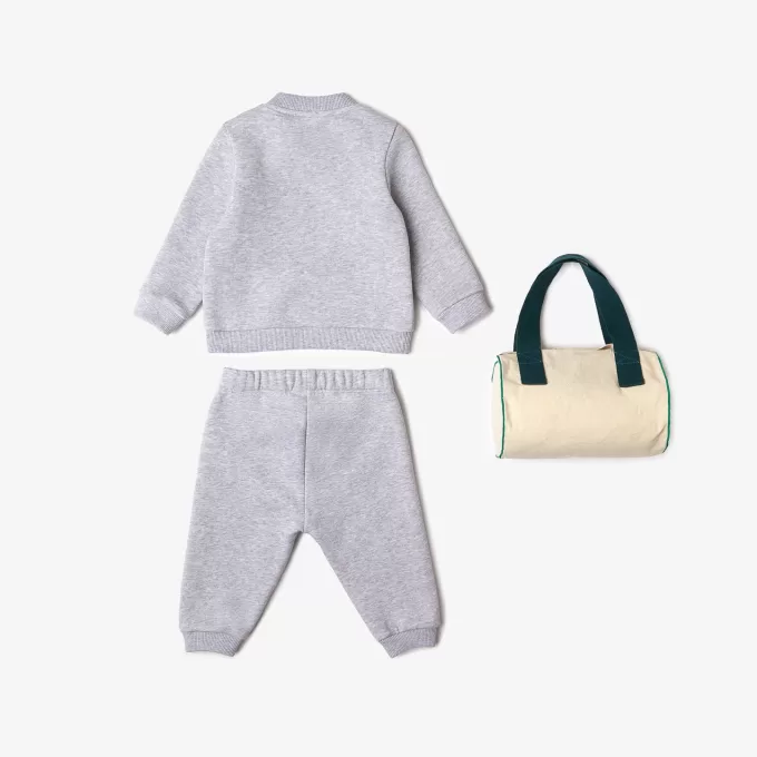 Baby Lacoste Joggersæt i økologisk bomuld