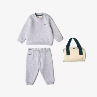 Baby Lacoste Joggersæt i økologisk bomuld