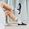 Baseshot lædersneakers til kvinder