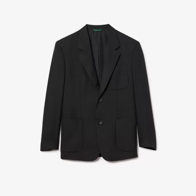 Blazer med afslappet pasform
