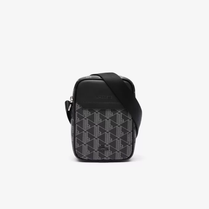 Blend Monogram Print Lodret skuldertaske
