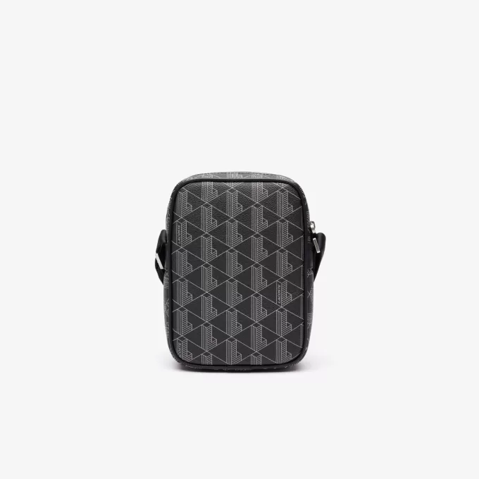 Blend Monogram Print Lodret skuldertaske