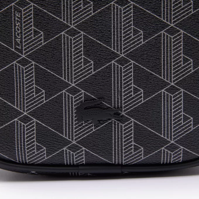Blend Monogram Print Lodret skuldertaske