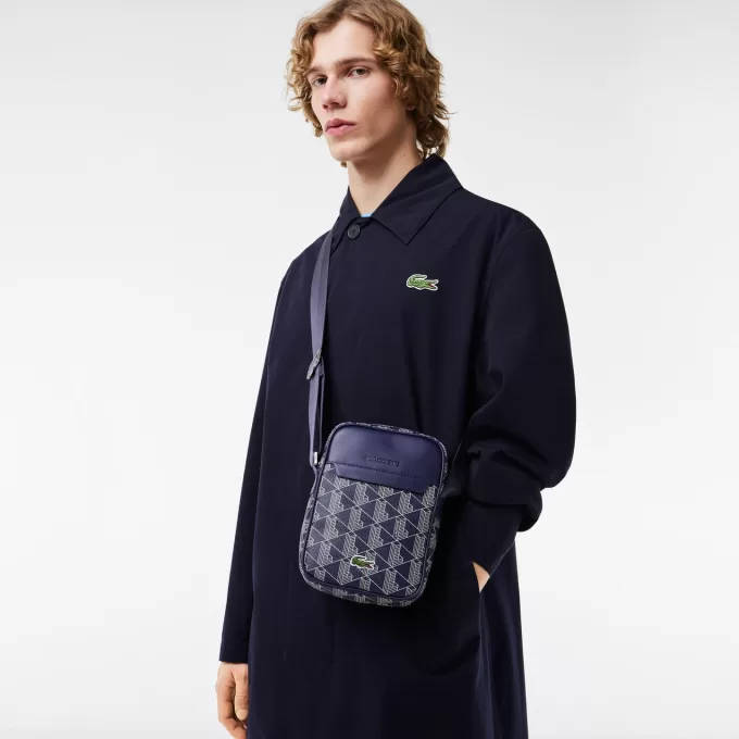 Blend nøglering med lodret skuldertaske