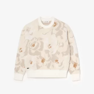 Blomstret Jacquard Intarsia sweater