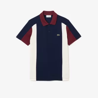 Bomuld Piqué Colourblock poloshirt