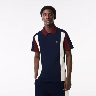 Bomuld Piqué Colourblock poloshirt