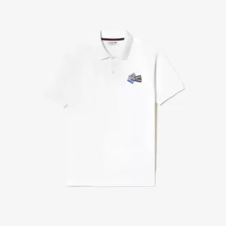 Bomuld Piqué L.12.12 Badge Detail Polo Shirt
