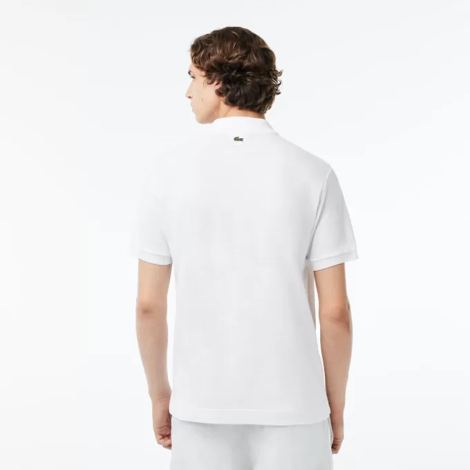 Bomuld Piqué L.12.12 Badge Detail Polo Shirt