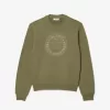 Broderet fleece sweatshirt