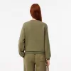 Broderet fleece sweatshirt