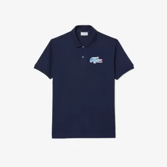 Classic Fit L.12.12 Badge Polo Shirt