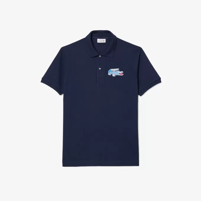 Classic Fit L.12.12 Badge Polo Shirt