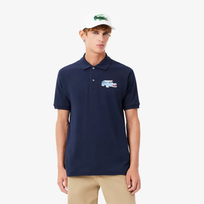 Classic Fit L.12.12 Badge Polo Shirt