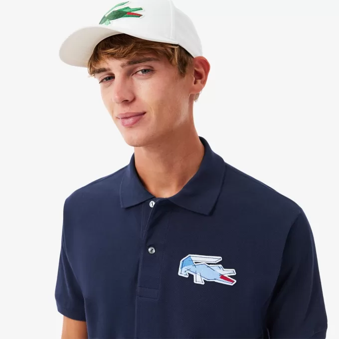 Classic Fit L.12.12 Badge Polo Shirt
