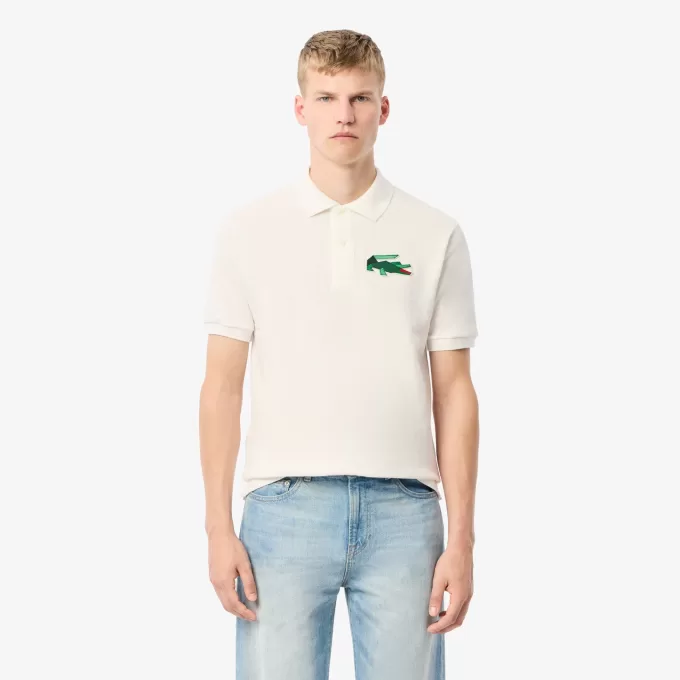Classic Fit L.12.12 Badge Polo Shirt